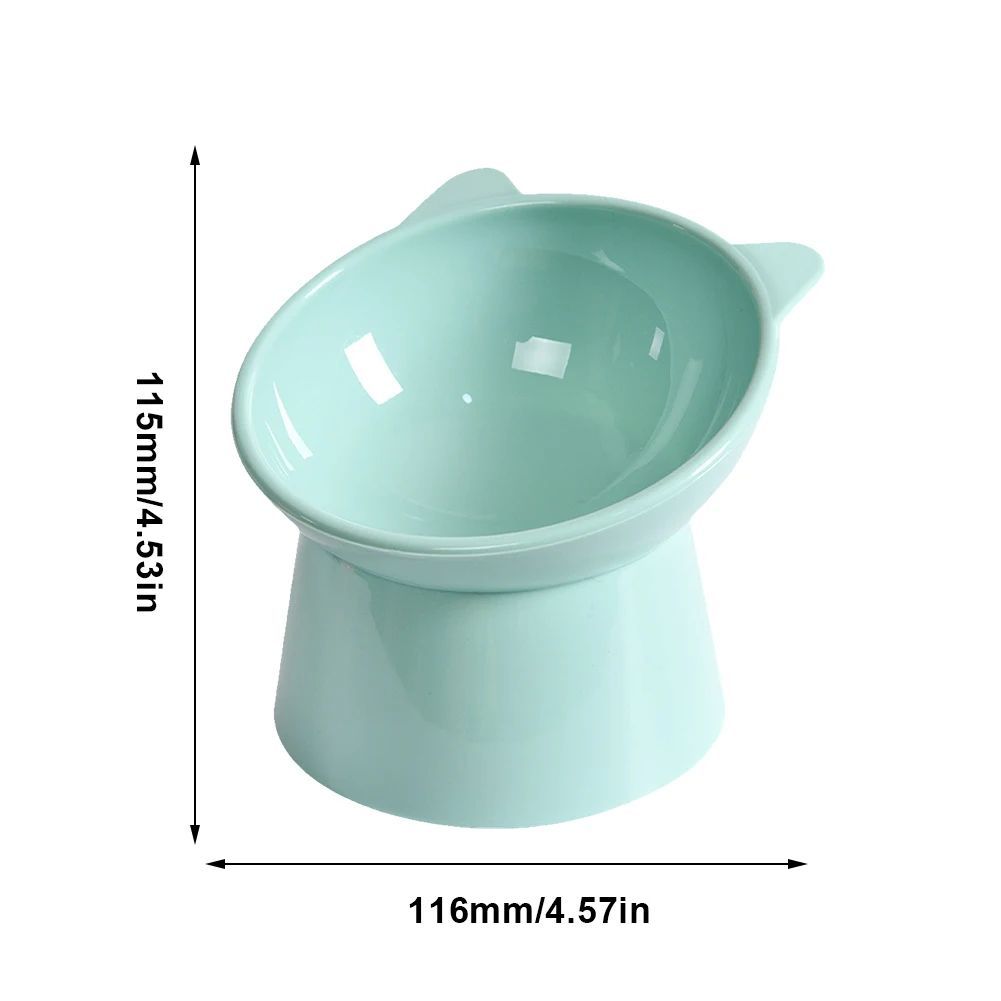 KFX-0105277 Elevated Anti Vomiting Cat Bowl with Non-Slip Base for Comfortable Feeding