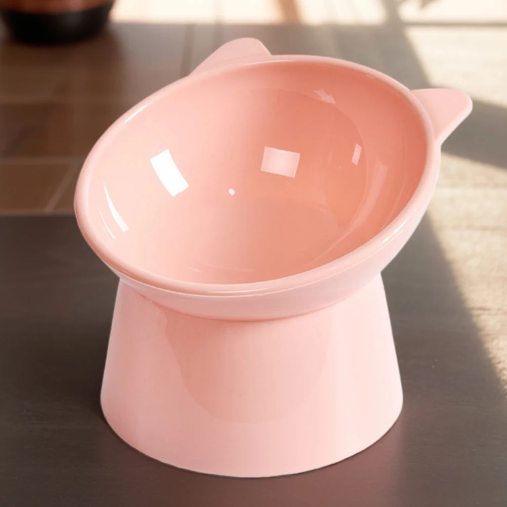 KFX-0105277 Elevated Anti Vomiting Cat Bowl with Non-Slip Base for Comfortable Feeding