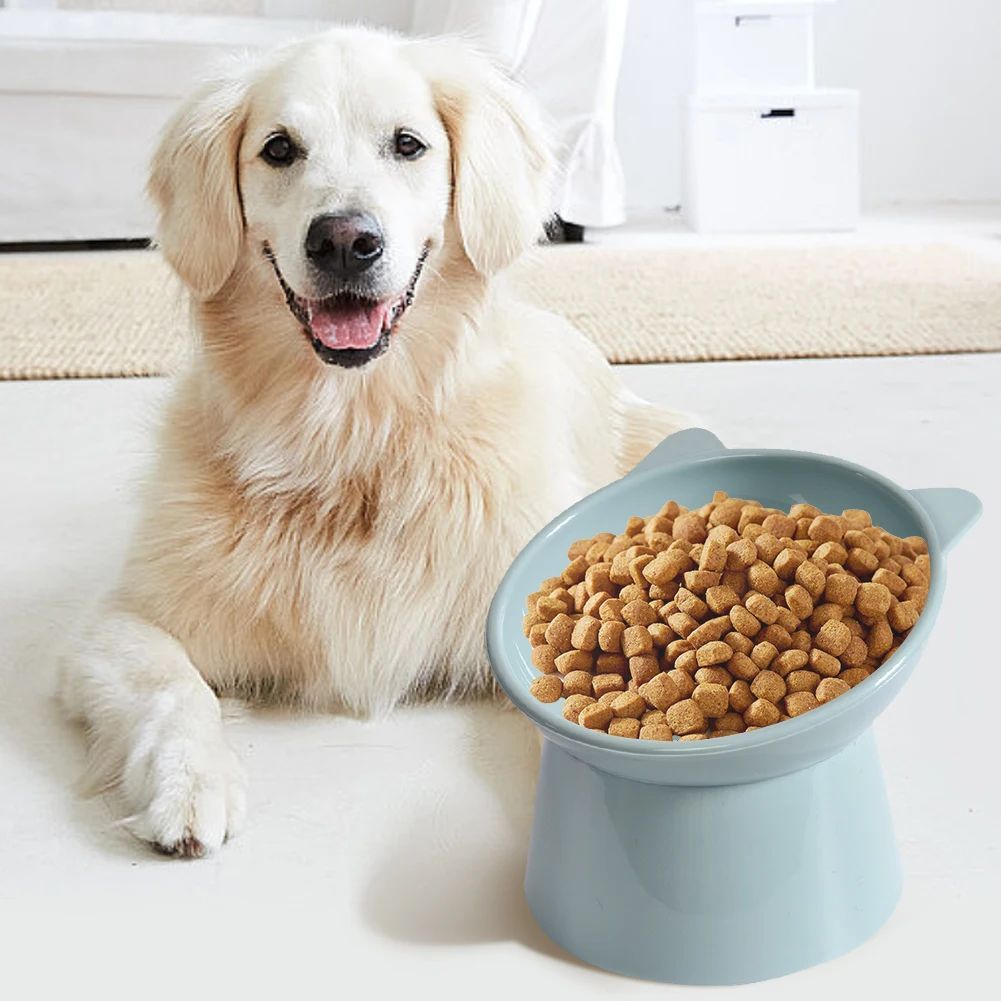 KFX-0105277 Elevated Anti Vomiting Cat Bowl with Non-Slip Base for Comfortable Feeding