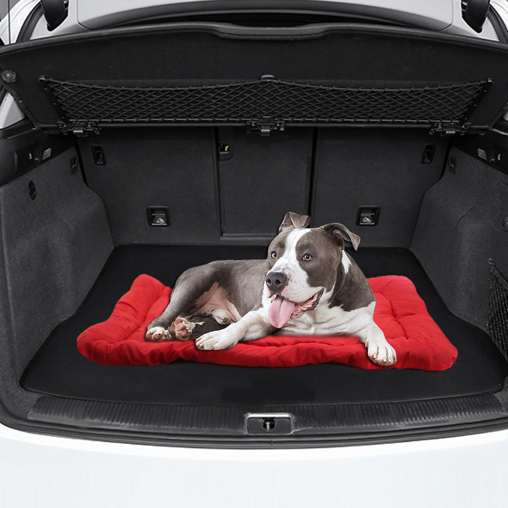 KFX-0109117 Foldable Waterproof Dog Cushion for Home and Outdoor Use, 90cm x 60cm