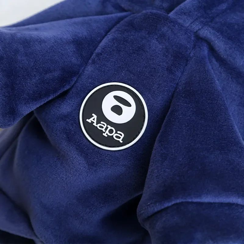 KFX-0114493 Fleece Hooded Coat for Small to Medium Dogs and Cats - Cozy Winter Pajamas for Chihuahuas and Kitties