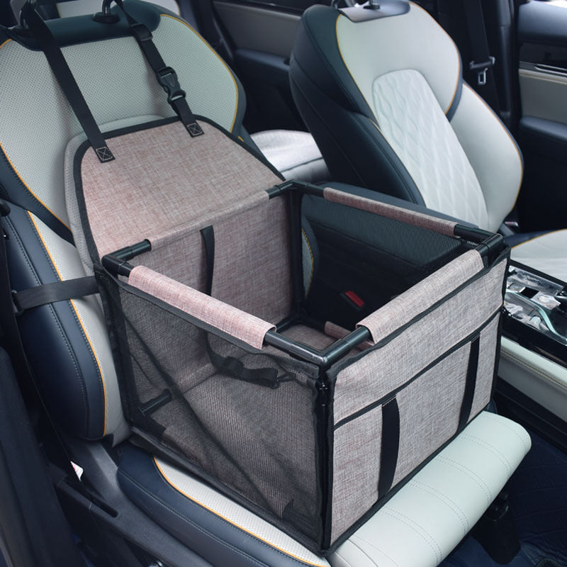 KFX-0114877 Waterproof Dog Car Seat Mat for Pet Safety - Anti-Dirty Kennel Bag for Vehicle Use