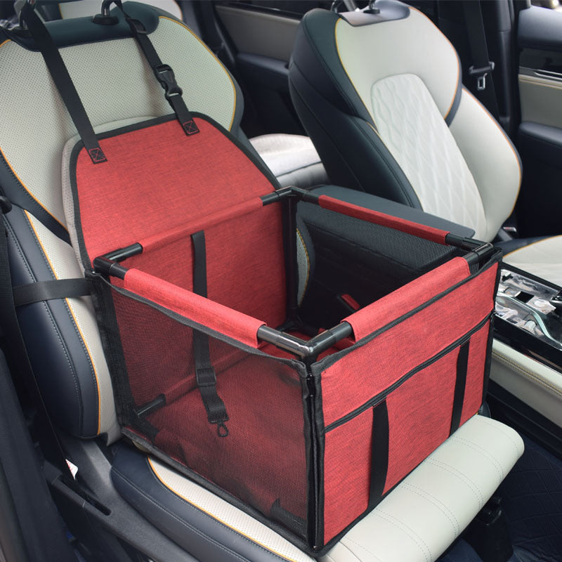 KFX-0114877 Waterproof Dog Car Seat Mat for Pet Safety - Anti-Dirty Kennel Bag for Vehicle Use