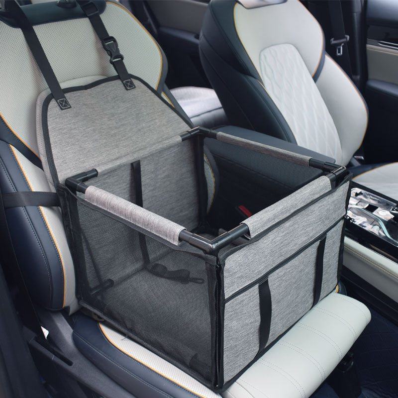 KFX-0114877 Waterproof Dog Car Seat Mat for Pet Safety - Anti-Dirty Kennel Bag for Vehicle Use