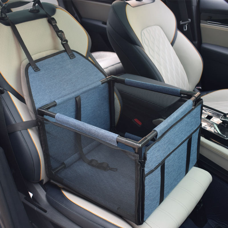 KFX-0114877 Waterproof Dog Car Seat Mat for Pet Safety - Anti-Dirty Kennel Bag for Vehicle Use