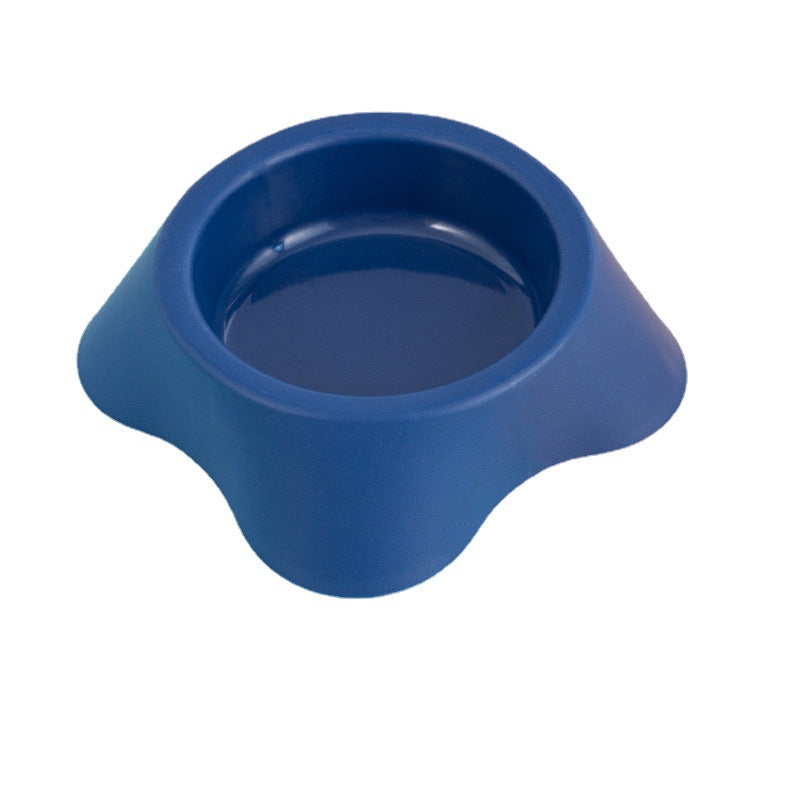 KFX-0115005 Non-slip Pet Bowl for Cats and Dogs - Fluorescent Green, Glitter, Dark Blue, Light Gray - Multiple Sizes Available