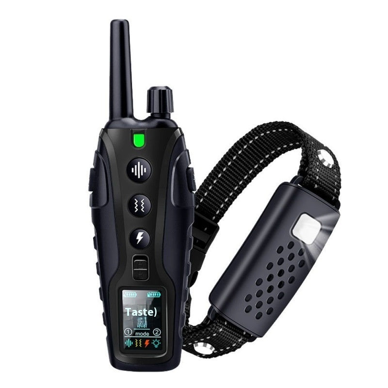 KFX-0117437 Remote Control Dog Training Collar - Waterproof, Color Screen, Dual Power, 1000m/2000m Range