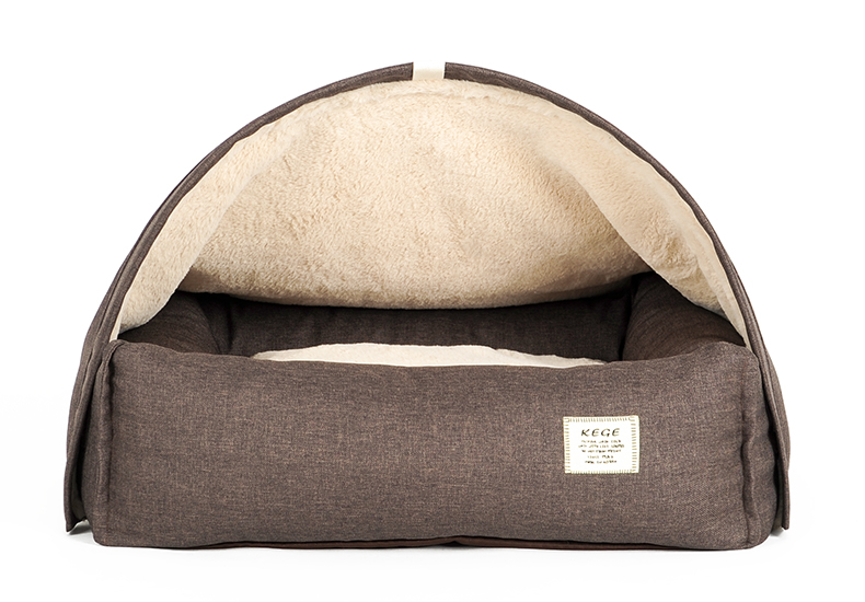 KFX-0120637 Cozy Pet Bed with Dimensions S: 60*50*17 cm, M: 75*60*19 cm