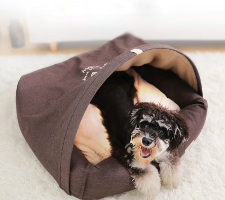 KFX-0120637 Cozy Pet Bed with Dimensions S: 60*50*17 cm, M: 75*60*19 cm