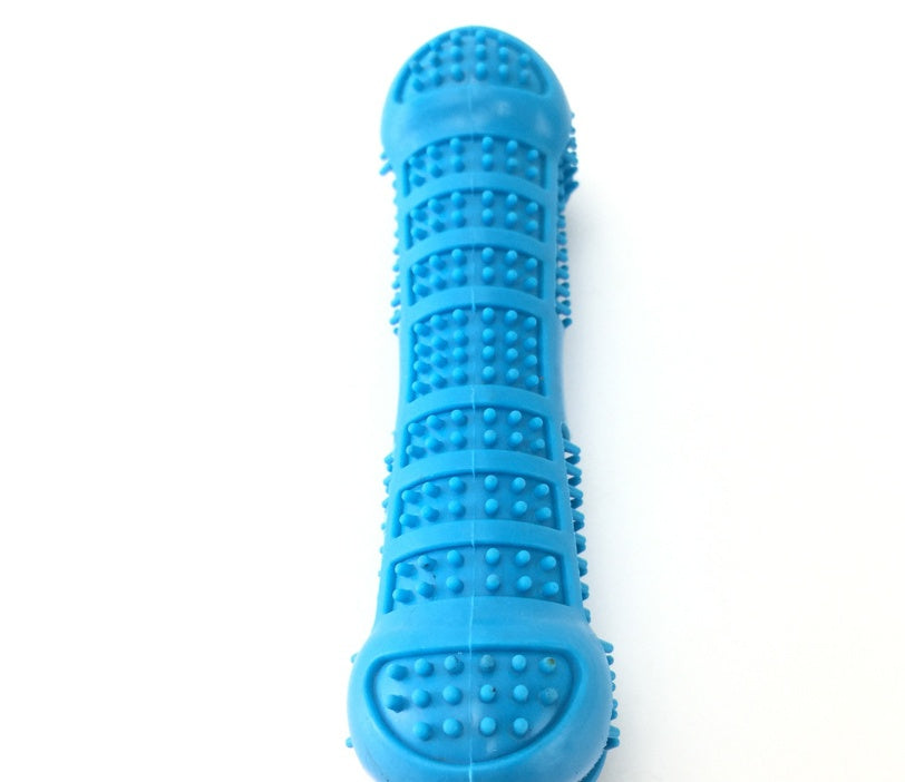 KFX-0121405 Dog Toothbrush Chew Toy - Silicone Tooth Cleaning Molar Stick for Teeth Grinding and Plaque Removal