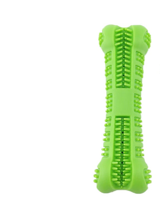 KFX-0121405 Dog Toothbrush Chew Toy - Silicone Tooth Cleaning Molar Stick for Teeth Grinding and Plaque Removal