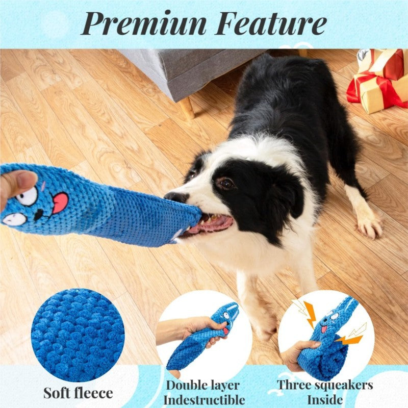 KFX-0122045 Interactive Snuffle Mat Plush Dog Puzzle Toy for IQ Training and Foraging Fun