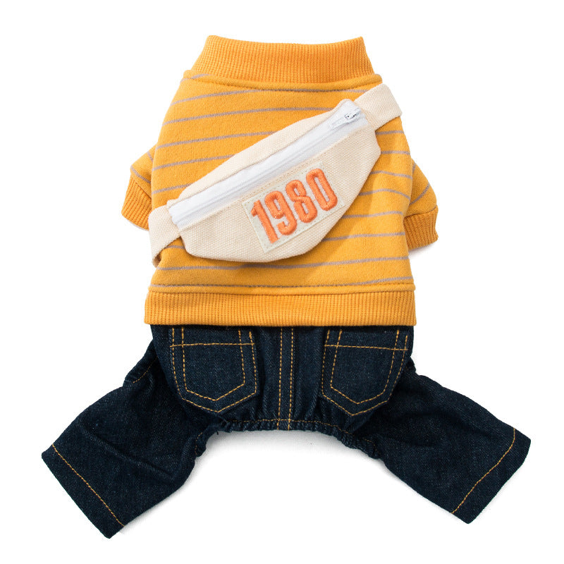 KFX-0128701 Cozy Cotton Dog Apparel for Autumn and Winter Seasons