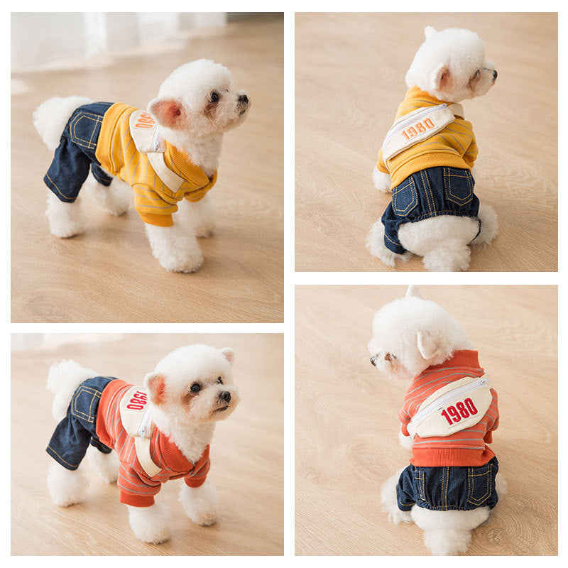 KFX-0128701 Cozy Cotton Dog Apparel for Autumn and Winter Seasons