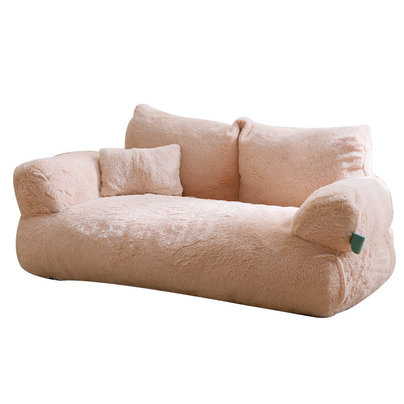 KFX-0129597 Cozy Plush Winter Cat Nest Sofa Bed in Various Colors