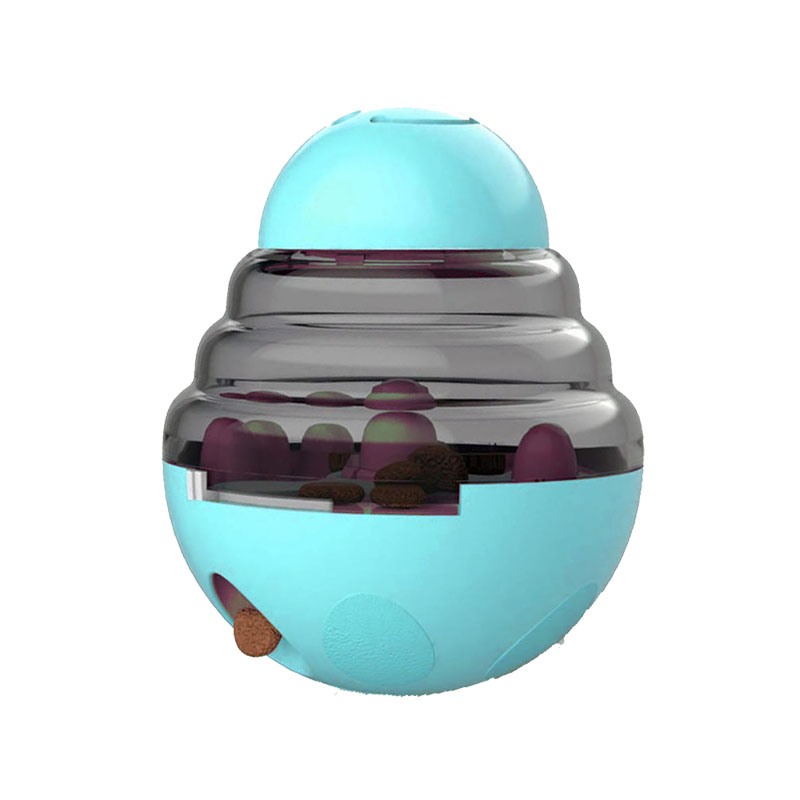 KFX-0131133 Pet Food Dispenser - ABS and PC Material, Compact Design (10cm x 10cm x 12cm)