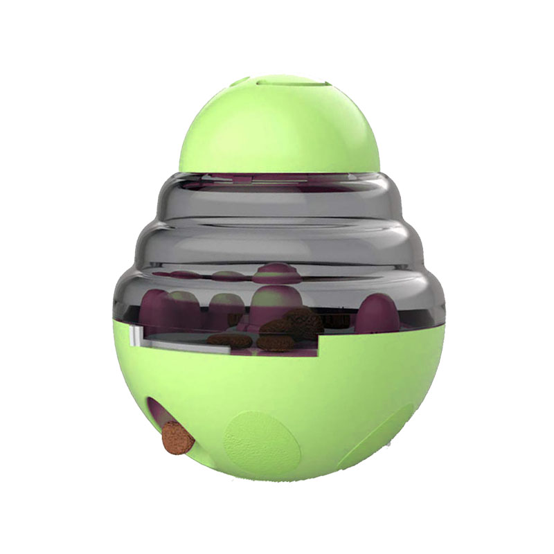 KFX-0131133 Pet Food Dispenser - ABS and PC Material, Compact Design (10cm x 10cm x 12cm)