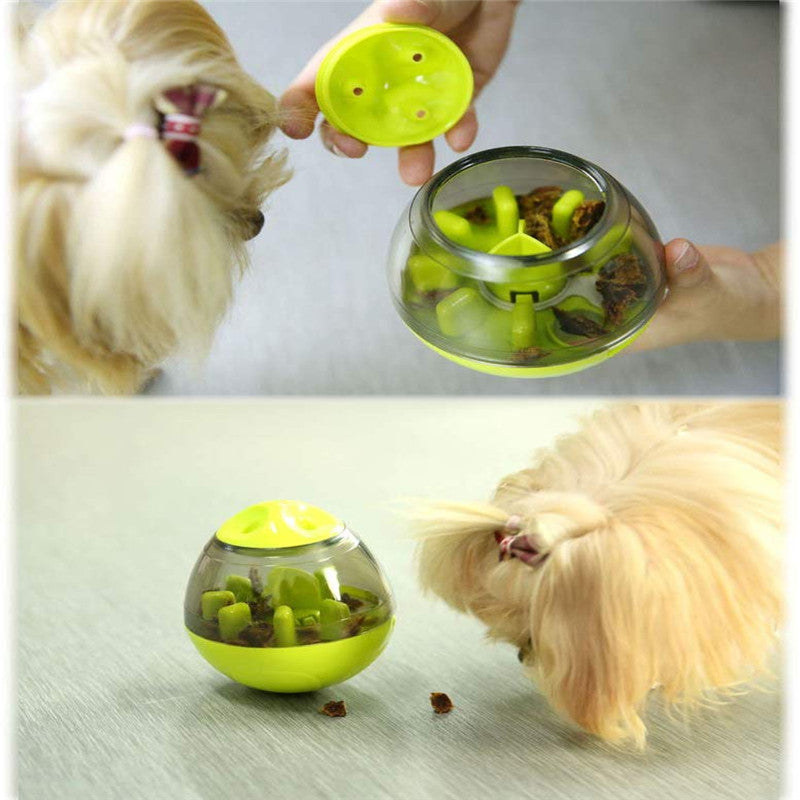 KFX-0131133 Pet Food Dispenser - ABS and PC Material, Compact Design (10cm x 10cm x 12cm)