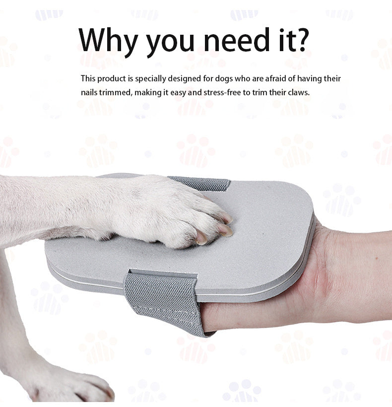 KFX-0133565 Detachable Dog Nail File and Grooming Tool for Cats and Dogs, EVA/Polyester Material
