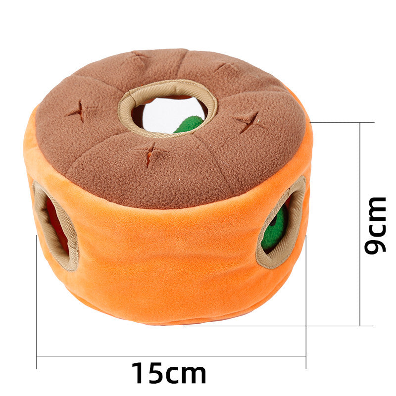 KFX-0134717 Durable Suede Chew Toy for Indoor Dog Play
