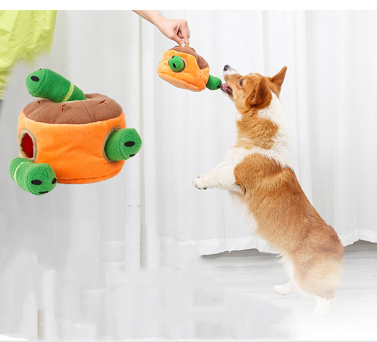 KFX-0134717 Durable Suede Chew Toy for Indoor Dog Play