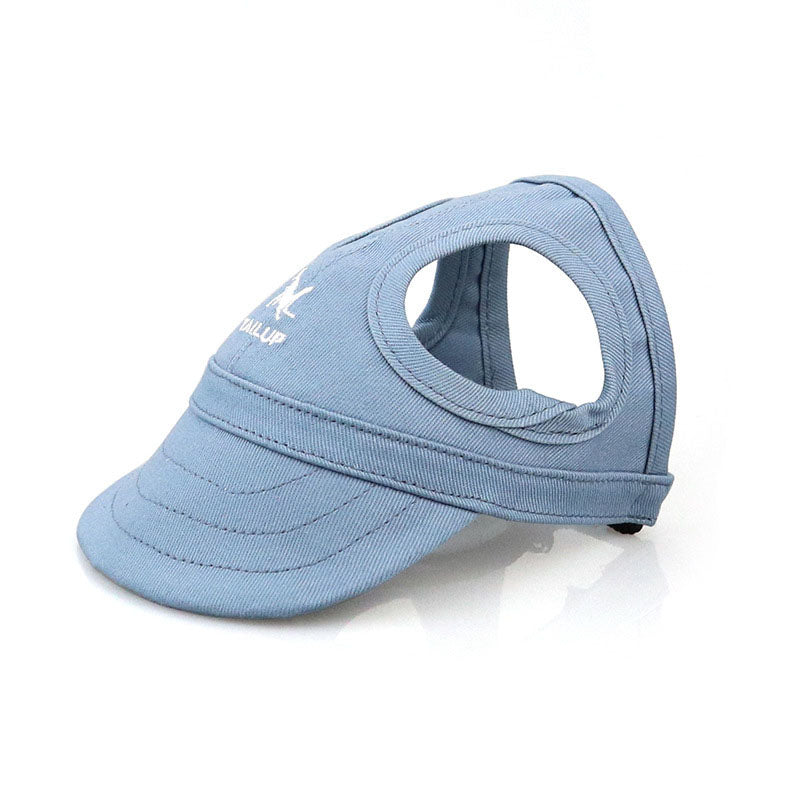 KFX-0140221 Summer Dog Sun Hat - Princess Style Mesh Sunshade for Dogs