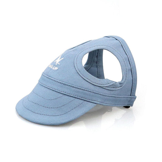 KFX-0140221 Summer Dog Sun Hat - Princess Style Mesh Sunshade for Dogs