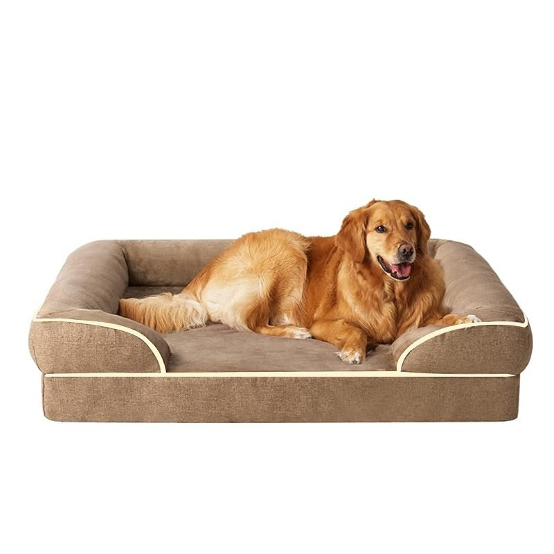 KFX-0141885 Cozy Removable and Washable Pet Sofa Bed for Medium to Extra Large Dogs