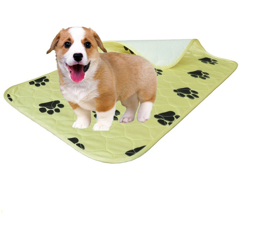 KFX-0149437 Cozy Kennel Pad Dog Bed in Wine Red, Bright Yellow, and Light Brown