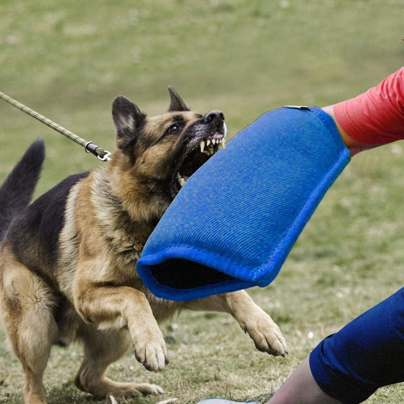 KFX-0154173 Durable Tear-Resistant Cloth Dog Training Biting Sleeve - Protective Gear for Training and Play