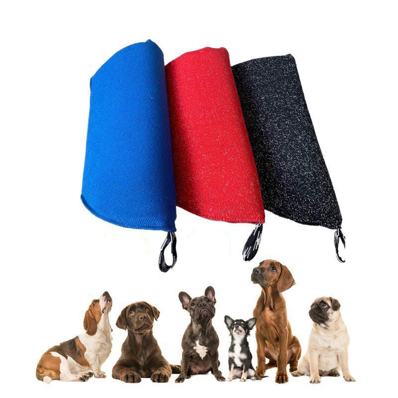 KFX-0154173 Durable Tear-Resistant Cloth Dog Training Biting Sleeve - Protective Gear for Training and Play