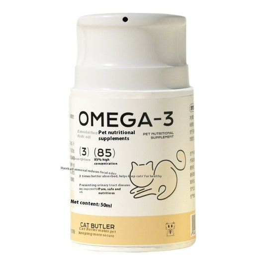 KFX-0157117 Natural Fish Oil Supplement with Omega-3 for Pets - Includes Krill Oil & Astaxanthin - Available in Multiple Bottles