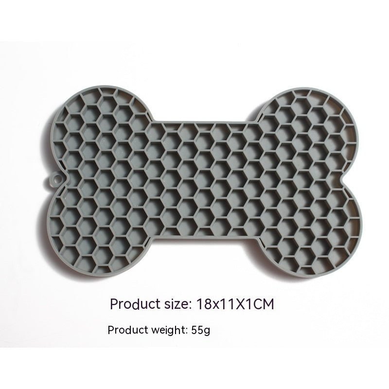 KFX-0159293 Silicone Dog Licking Pad - Slow Feed Mat in Multiple Colors