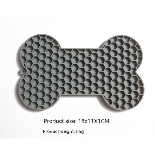 KFX-0159293 Silicone Dog Licking Pad - Slow Feed Mat in Multiple Colors