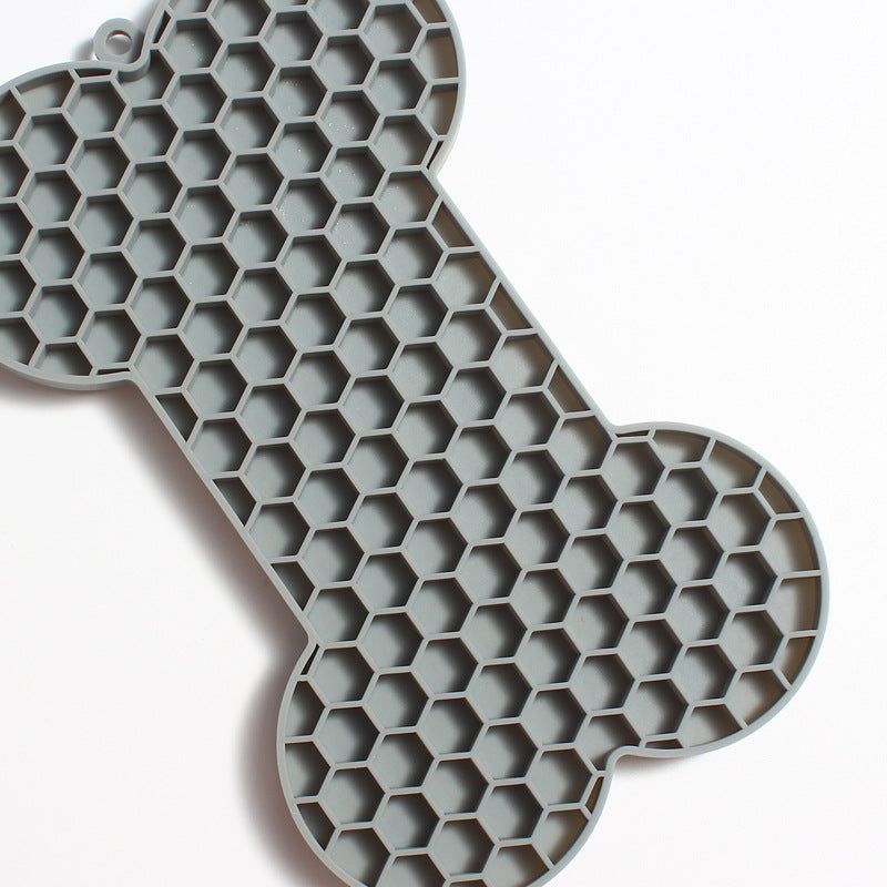 KFX-0159293 Silicone Dog Licking Pad - Slow Feed Mat in Multiple Colors