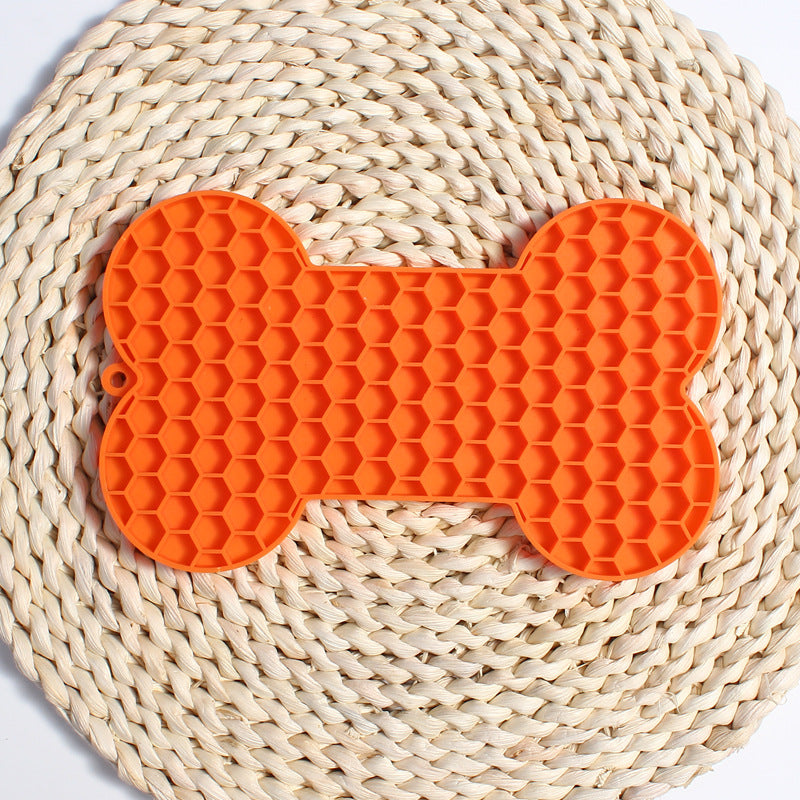 KFX-0159293 Silicone Dog Licking Pad - Slow Feed Mat in Multiple Colors