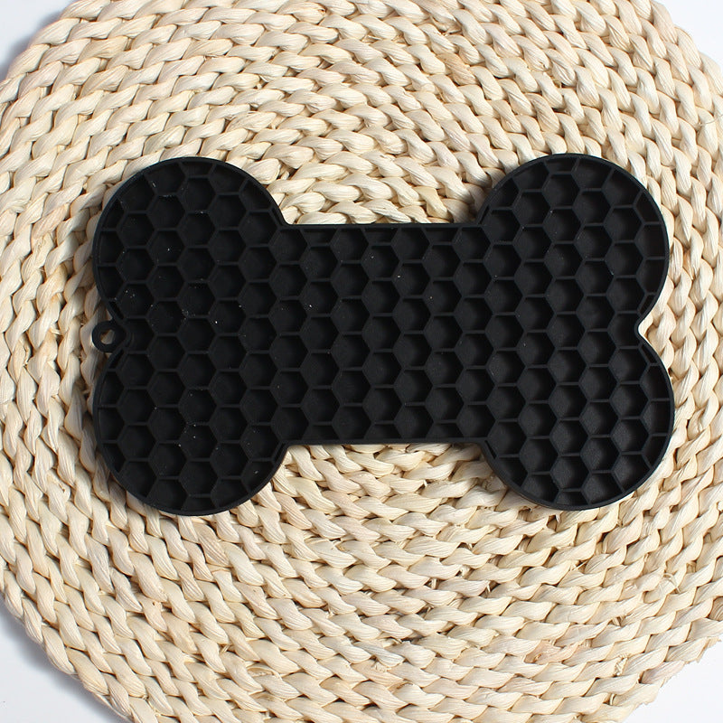 KFX-0159293 Silicone Dog Licking Pad - Slow Feed Mat in Multiple Colors