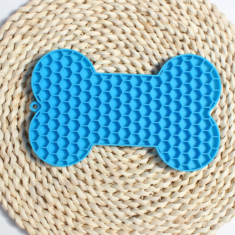 KFX-0159293 Silicone Dog Licking Pad - Slow Feed Mat in Multiple Colors