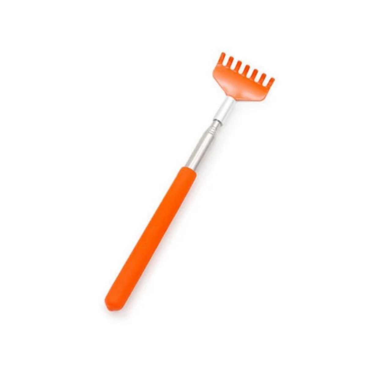 KFX-0160701 Retractable Cat Scratching Toy with Massage Brush – Durable Stainless Steel, 20CM to 68CM Length