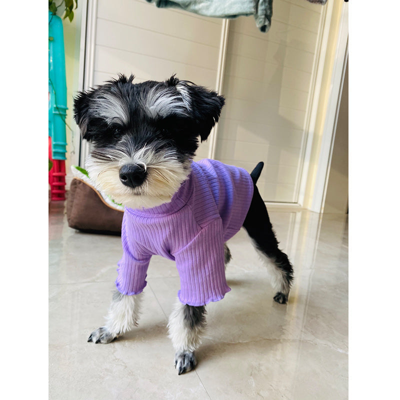 KFX-0161469 Lightweight Pet Bottoming Shirt for Small Dogs - Fashionable Casual Wear