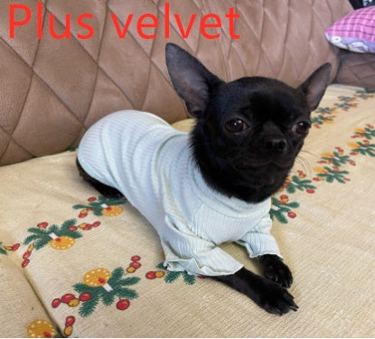 KFX-0161469 Lightweight Pet Bottoming Shirt for Small Dogs - Fashionable Casual Wear