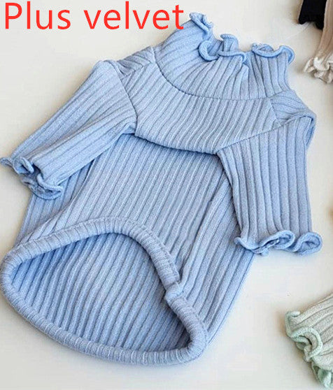 KFX-0161469 Lightweight Pet Bottoming Shirt for Small Dogs - Fashionable Casual Wear