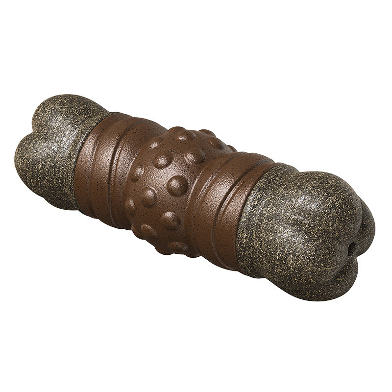 KFX-0161725 Dog Toothbrush Molar Rod Toy – Wooden Color, Plastic Material, Perfect for Dental Care