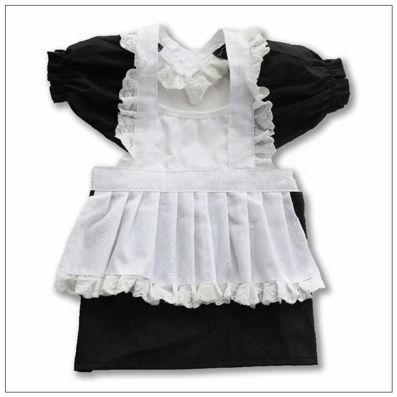 KFX-0163261 Cute Cat Princess Dress Set with Headwear and Skirt for Pets, Size M (8-15 lbs)