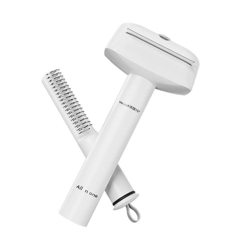 KFX-0164669 3-in-1 Pet Dematting Comb for Cats & Dogs – Durable Grooming Brush for Tangles, Knots, & Shedding