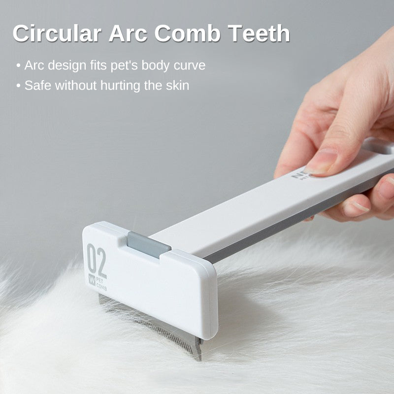 KFX-0170429 Pet Grooming Floating Hair Removal Brush for Small to Large Dogs and Cats