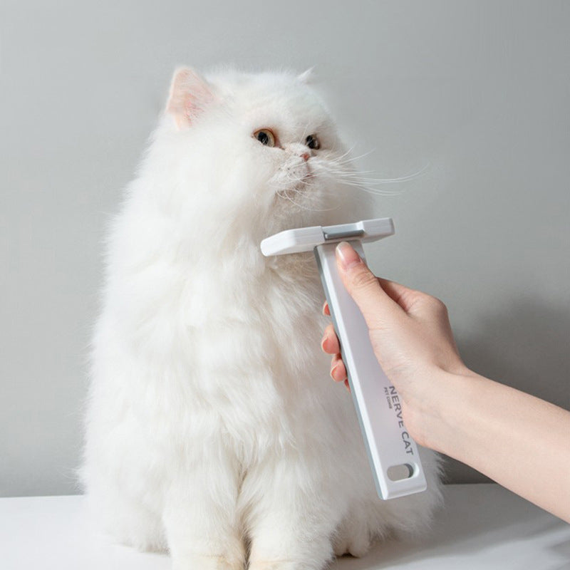 KFX-0170429 Pet Grooming Floating Hair Removal Brush for Small to Large Dogs and Cats