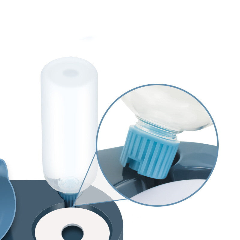 KFX-0174781 Automatic Pet Bowl and Water Dispenser with Adjustable Water Level - Available in Multiple Colors