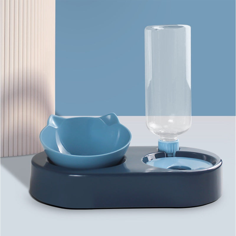 KFX-0174781 Automatic Pet Bowl and Water Dispenser with Adjustable Water Level - Available in Multiple Colors