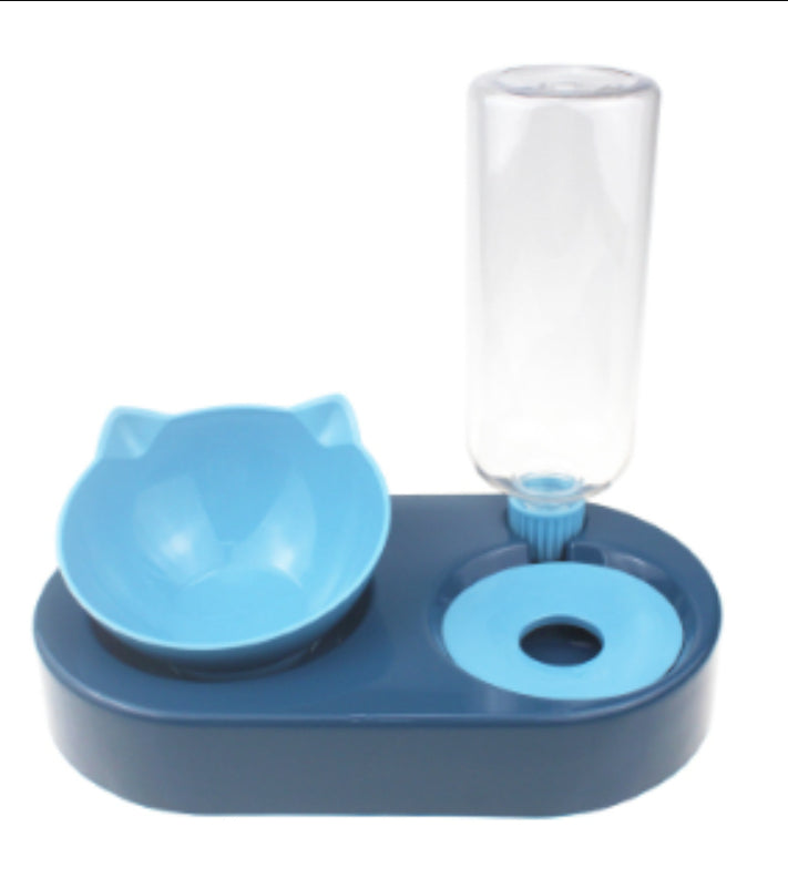 KFX-0174781 Automatic Pet Bowl and Water Dispenser with Adjustable Water Level - Available in Multiple Colors